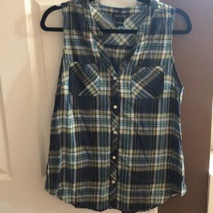 Lucky Brand plaid top